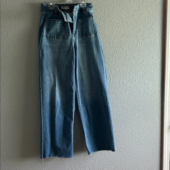 Oat New York Light Blue Denim Pants - Picture 2 of 6